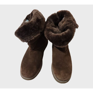 Skechers Australia Brown Fur Women Boots| Size 6.5